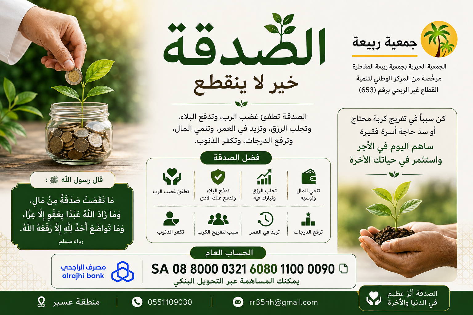 الجمعية الخيرية بجمعة ربيعة المقاطرة